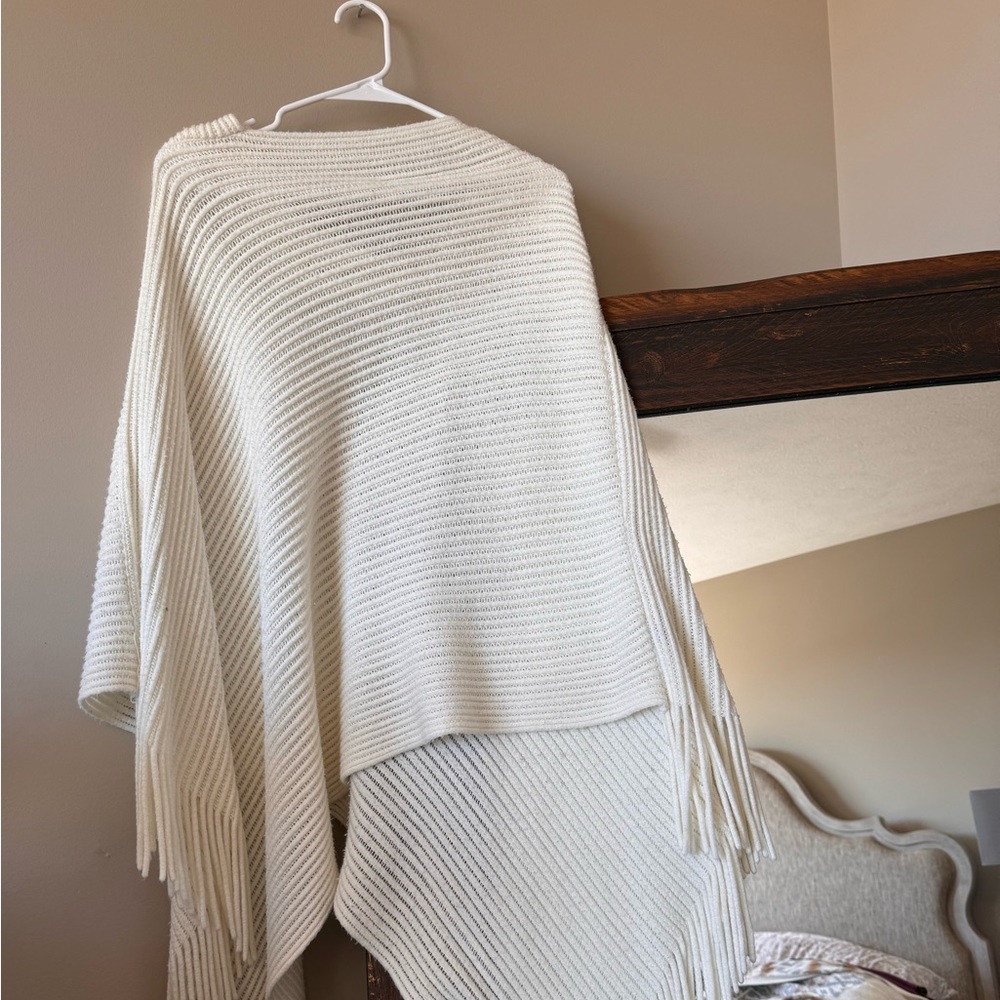Poncho - cream - one size fits all